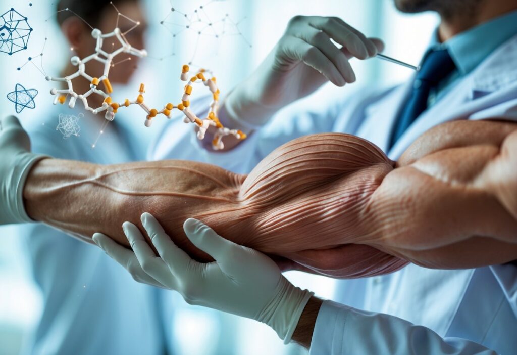 exploring the science of muscle repair with peptide therapy